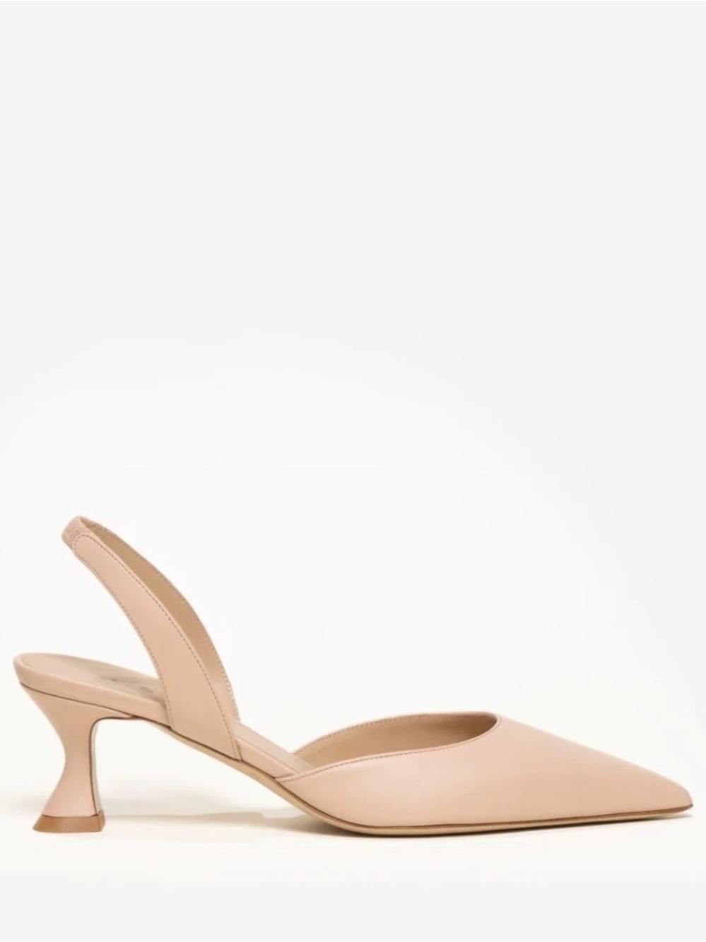 M. Gemi Mia Due 50mm Slingback Pump - Nude